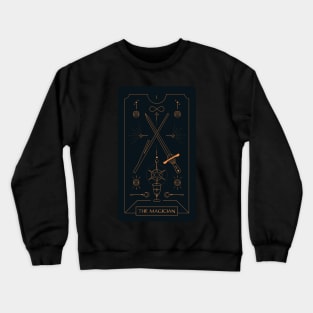 The Magician Tarot Card Crewneck Sweatshirt